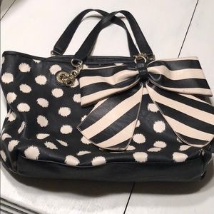 Betsey Johnson Polka Dot Purse